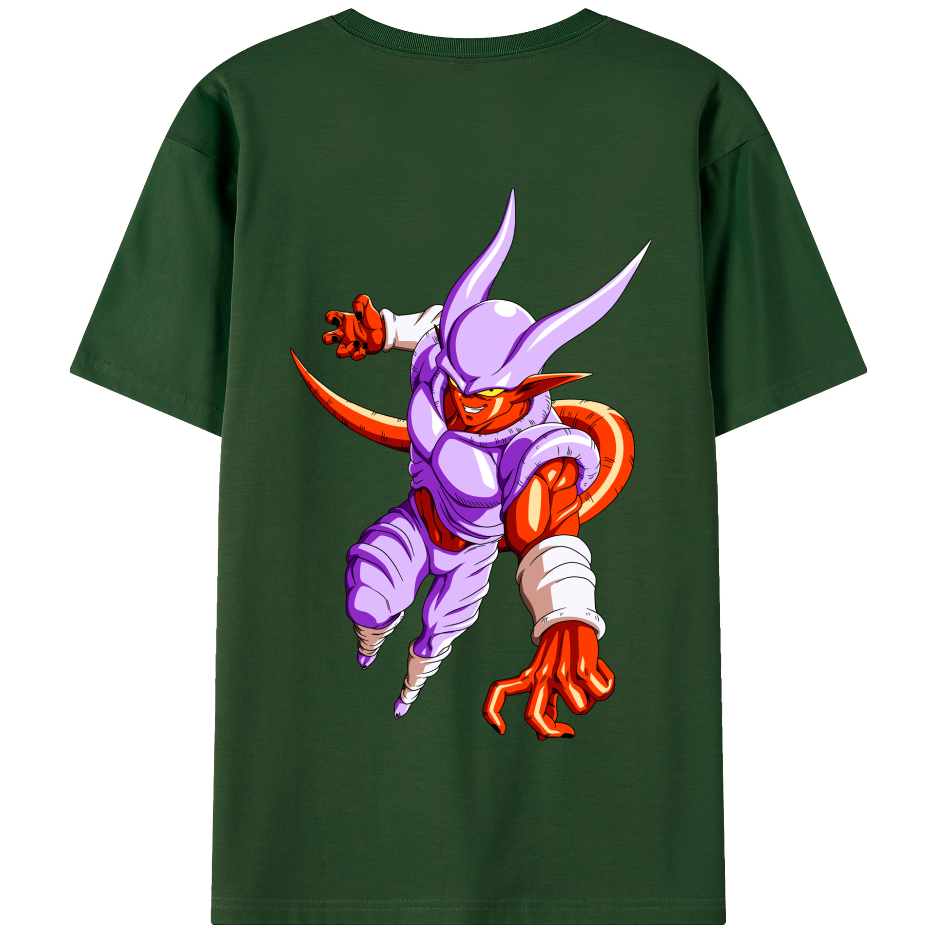 （画像用） ドラゴンボール ジャネンバ DRAGON BALL Janemba 綿100％半袖Tシャツ（背面プリント）